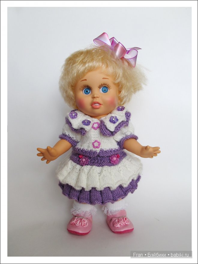 Вязалочки на кукол Galoob baby Face 3 Прощание с летом