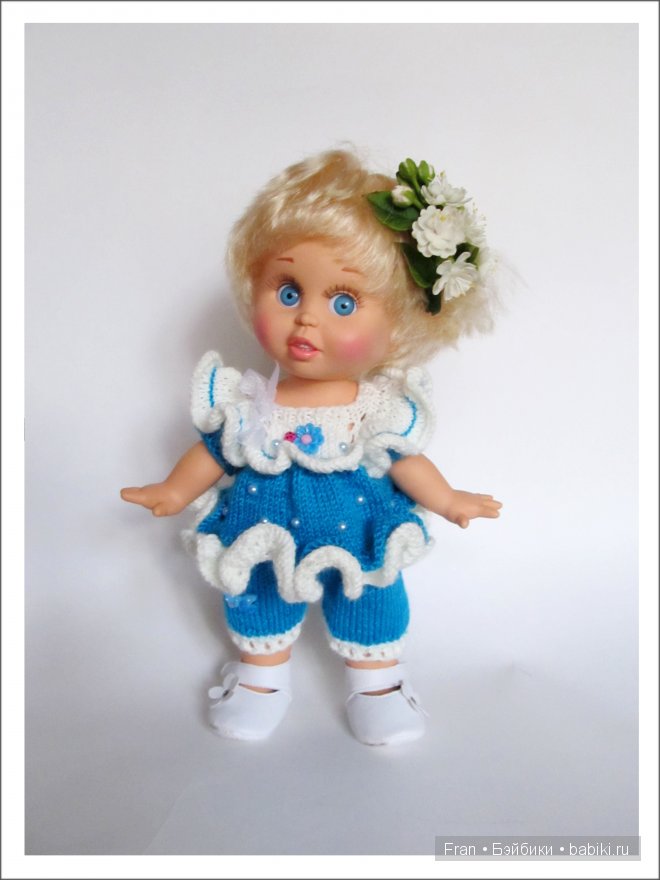 Вязалочки на кукол Galoob baby Face 3 Прощание с летом (фото 6)