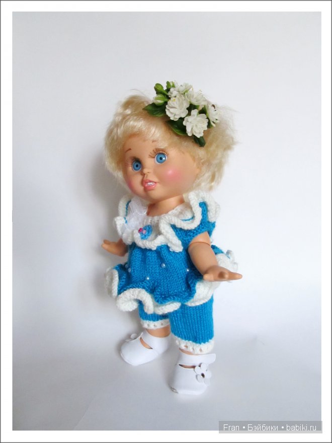Вязалочки на кукол Galoob baby Face 3 Прощание с летом (фото 5)
