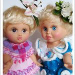 Вязалочки на кукол Galoob baby Face 3  Прощание с летом