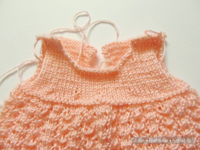 Мастер - класс по вязанию ажурного платья | Бэйбики Мастер - класс по вязанию ажурного платья