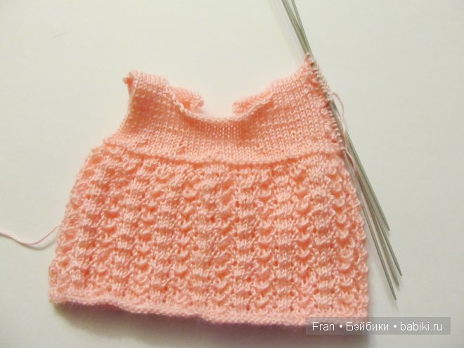 Мастер - класс по вязанию ажурного платья | Бэйбики Мастер - класс по вязанию ажурного платья