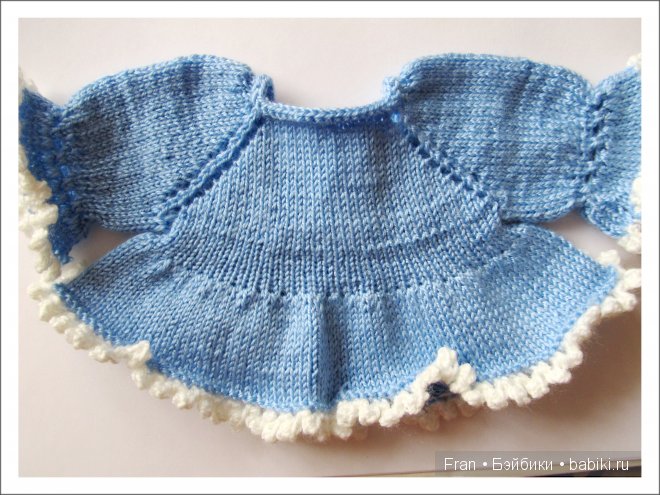 Мастер - класс по вязанию комплекта на куклу (фото 8)