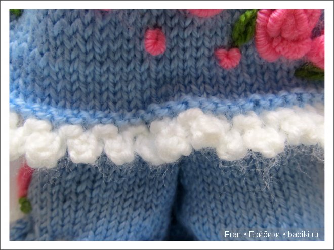 Мастер - класс по вязанию комплекта на куклу