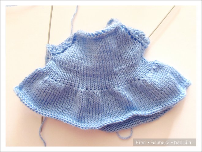 Мастер - класс по вязанию комплекта на куклу (фото 7)