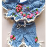 Мастер - класс по вязанию комплекта на куклу