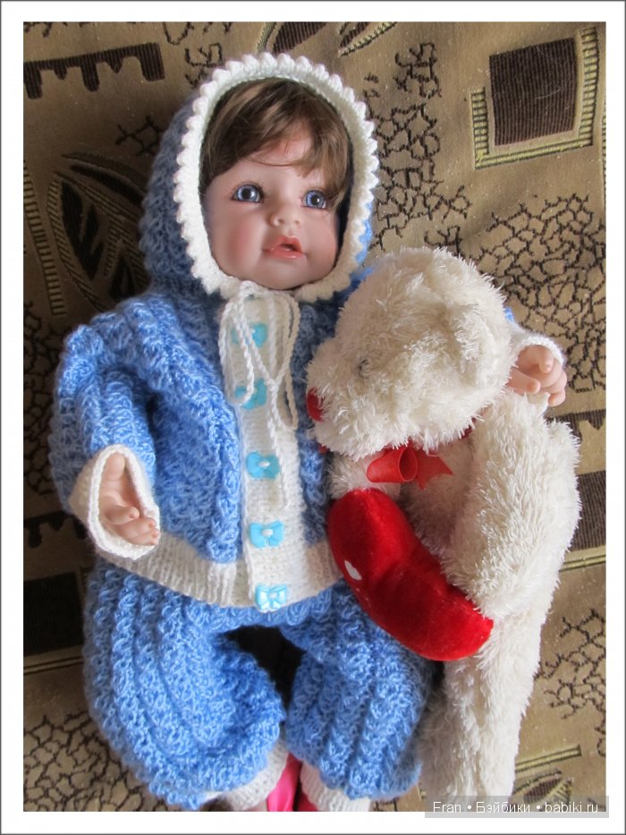 Вязаный наряд для любимой Адорки (Adora dolls) | Бэйбики Вязаный наряд для любимой Адорки (Adora dolls) (фото 6)