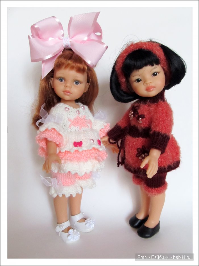 Вязаные наряды для моих Паолочек (Paola Reina) (фото 5)