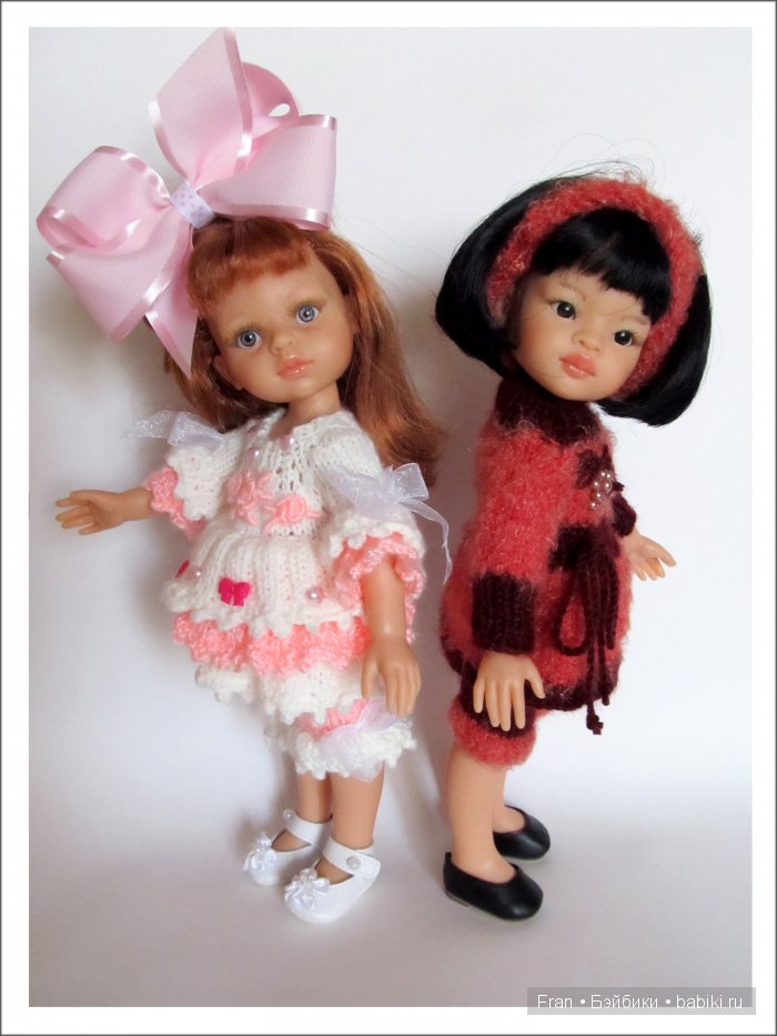 Вязаные наряды для моих Паолочек (Paola Reina) (фото 6)