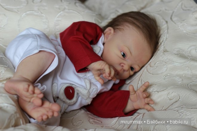 Новорожденный мылыш. Кукла реборн Наталии Размысловой (фото 6)
