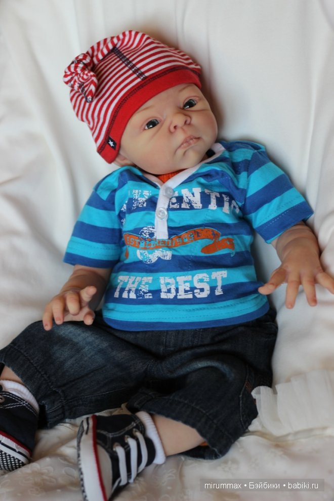 Новорожденный мылыш. Кукла реборн Наталии Размысловой (фото 7)