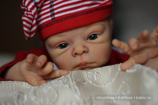 Новорожденный мылыш. Кукла реборн Наталии Размысловой