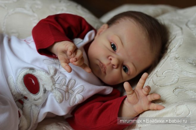 Новорожденный мылыш. Кукла реборн Наталии Размысловой (фото 3)