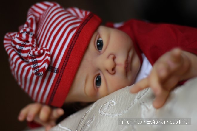 Новорожденный мылыш. Кукла реборн Наталии Размысловой (фото 2)