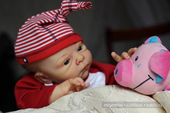 Новорожденный мылыш. Кукла реборн Наталии Размысловой (фото 4)