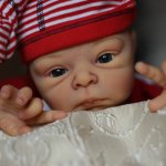 Новорожденный мылыш. Кукла реборн Наталии Размысловой