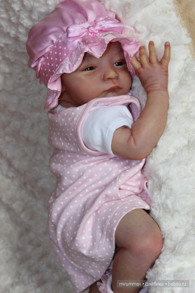 Нежная кроха реборн Асенька (фото 5)