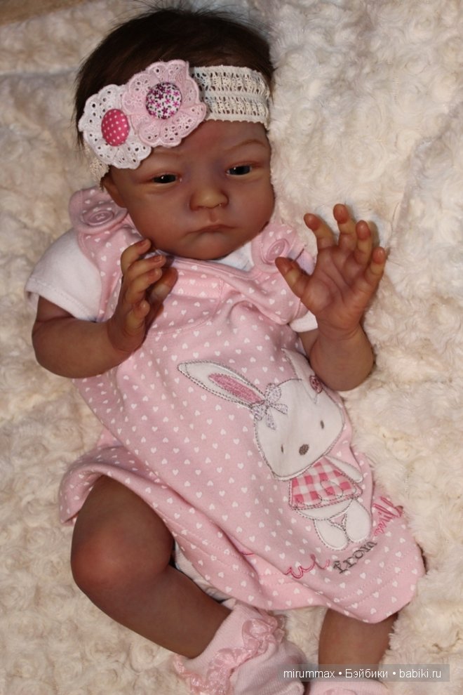 Нежная кроха реборн Асенька (фото 2)