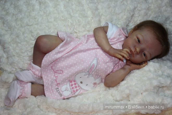 Нежная кроха реборн Асенька (фото 4)