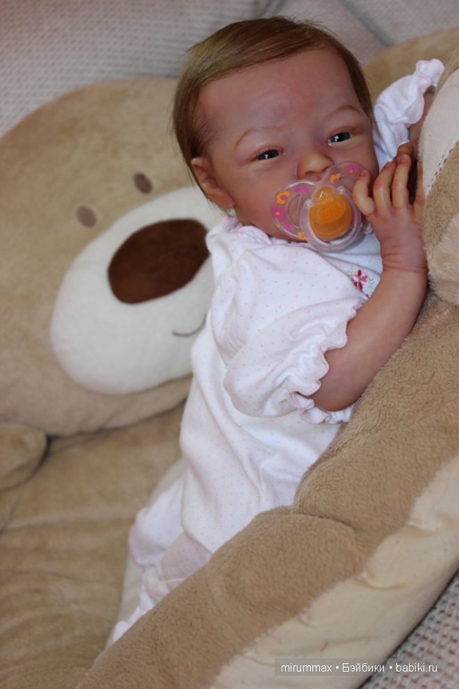Нежная кроха реборн Асенька (фото 8)