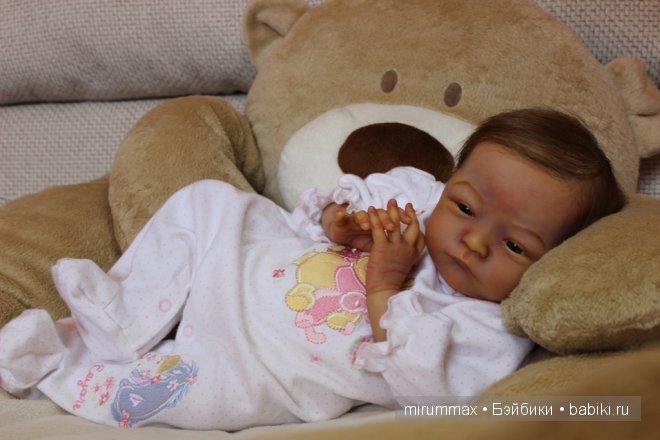 Нежная кроха реборн Асенька (фото 7)