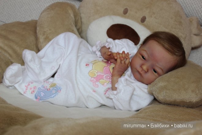 Нежная кроха реборн Асенька (фото 6)