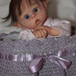 Моя малышка-эльфиечка реборн Офелия