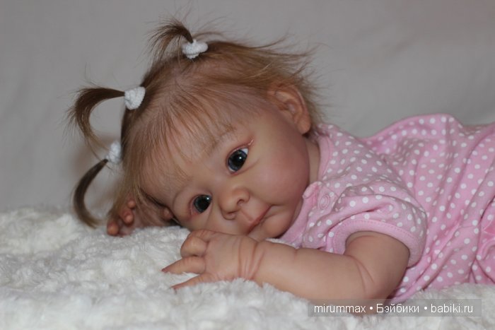 Моя улыбашка Лиззи. Куклы реборн Размысловой Наталии (фото 2)