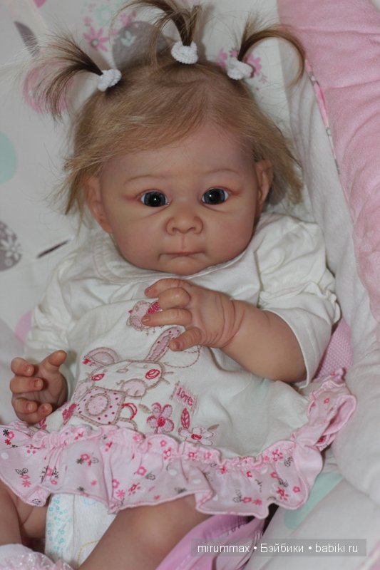 Моя улыбашка Лиззи. Куклы реборн Размысловой Наталии (фото 7)