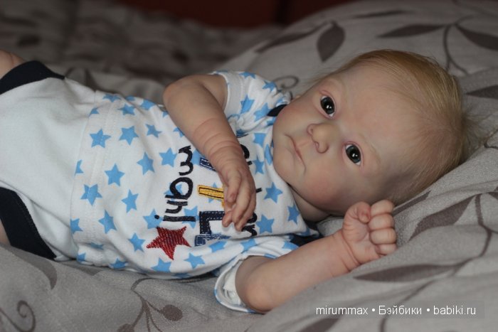 Малыш Матис. Куклы реборн Наталии Размысловой (фото 2)