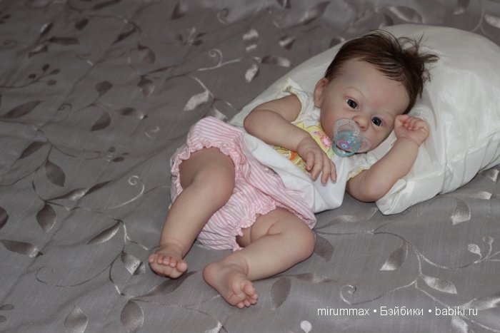 Моя Кнопочка Харлоу. Куклы-реборн Наталии Размысловой (фото 10)