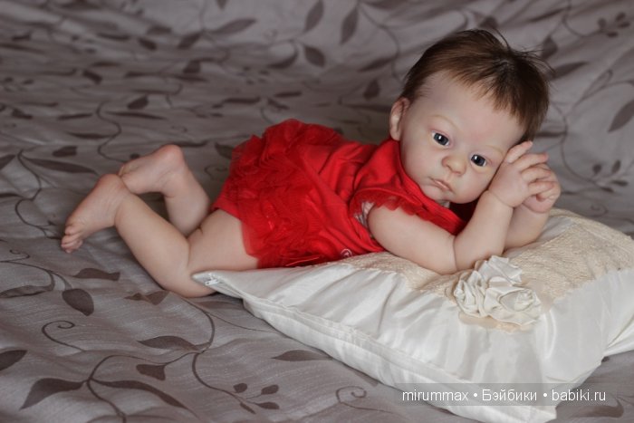 Моя Кнопочка Харлоу. Куклы-реборн Наталии Размысловой (фото 8)