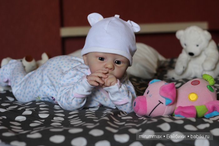 Моя Кнопочка Харлоу. Куклы-реборн Наталии Размысловой