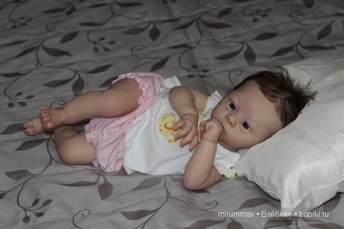 Моя Кнопочка Харлоу. Куклы-реборн Наталии Размысловой (фото 9)