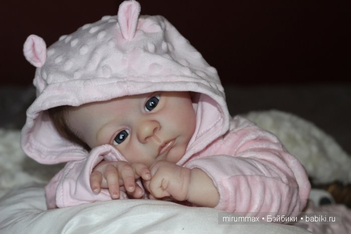 Моя Кнопочка Харлоу. Куклы-реборн Наталии Размысловой (фото 2)