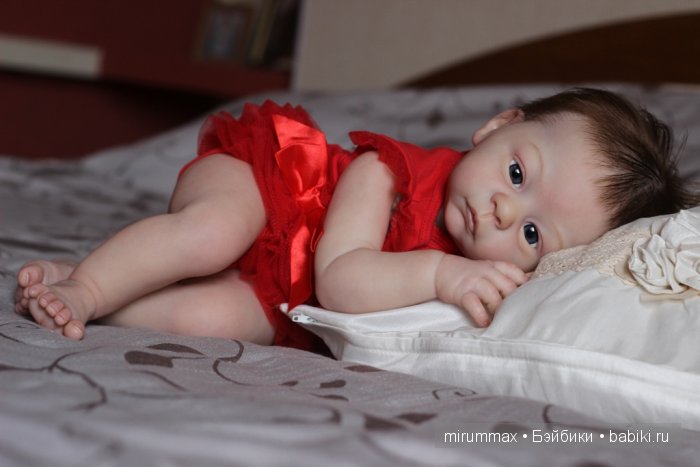 Моя Кнопочка Харлоу. Куклы-реборн Наталии Размысловой (фото 7)