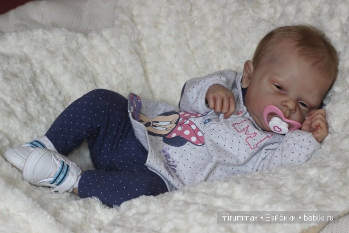 Нюшка-пампушка. Кукла реборн Наталии Размысловой