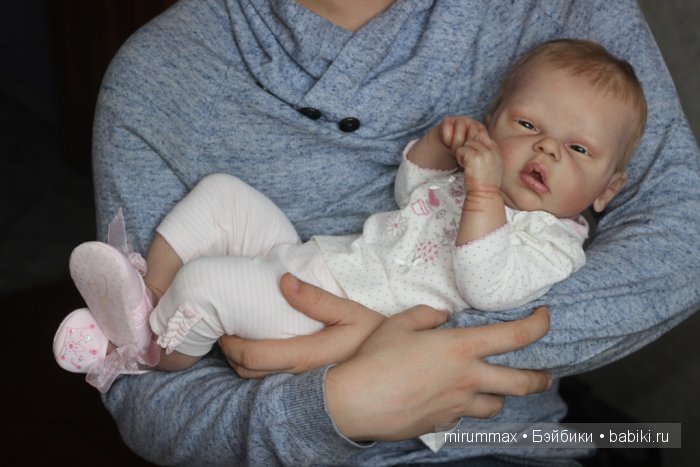 Нюшка-пампушка. Кукла реборн Наталии Размысловой