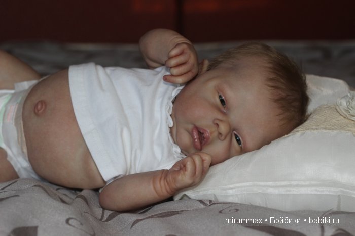 Нюшка-пампушка. Кукла реборн Наталии Размысловой (фото 5)