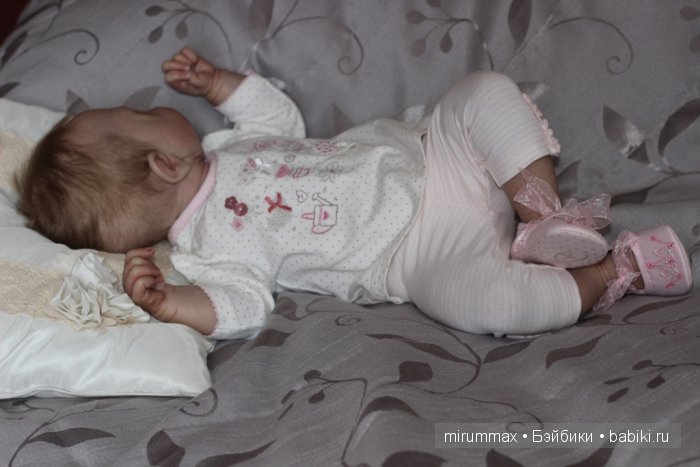 Нюшка-пампушка. Кукла реборн Наталии Размысловой