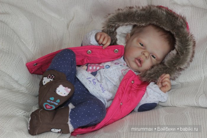 Нюшка-пампушка. Кукла реборн Наталии Размысловой