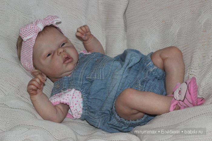 Нюшка-пампушка. Кукла реборн Наталии Размысловой