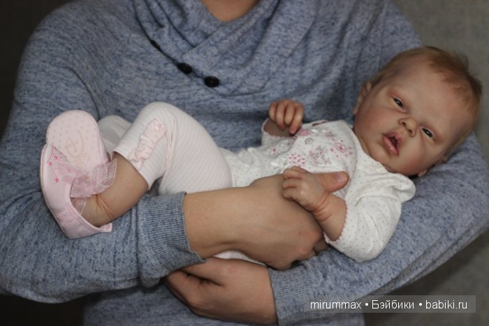 Нюшка-пампушка. Кукла реборн Наталии Размысловой