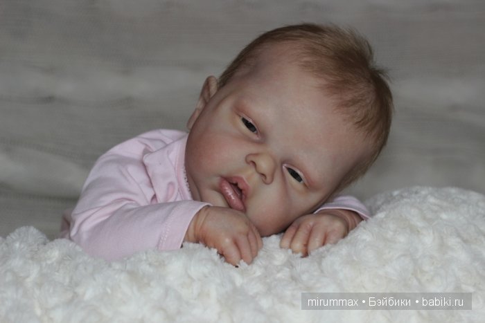 Нюшка-пампушка. Кукла реборн Наталии Размысловой (фото 2)