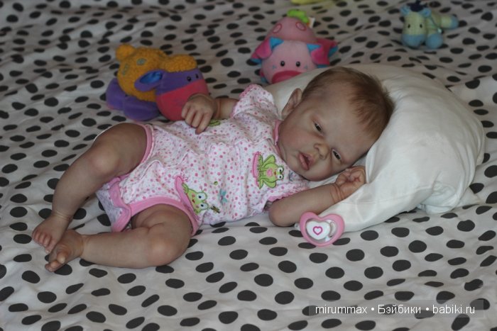 Нюшка-пампушка. Кукла реборн Наталии Размысловой (фото 9)