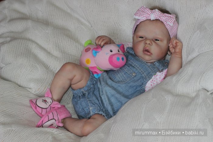 Нюшка-пампушка. Кукла реборн Наталии Размысловой