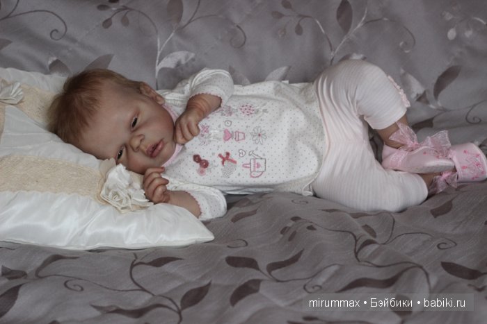 Нюшка-пампушка. Кукла реборн Наталии Размысловой