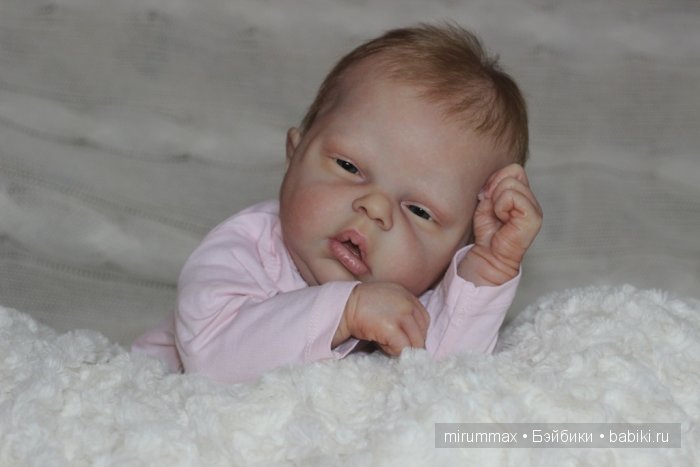 Нюшка-пампушка. Кукла реборн Наталии Размысловой