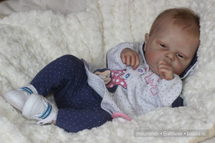 Нюшка-пампушка. Кукла реборн Наталии Размысловой