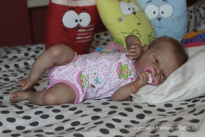 Нюшка-пампушка. Кукла реборн Наталии Размысловой (фото 6)
